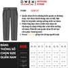 Quần Jean Nam Owen Quần Bò Nam QJS258017 màu xanh dáng ôm slim fit chất liệu denim cotton