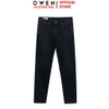 Quần Jean Nam Owen Quần Bò Nam QJR258010 màu xanh đậm dáng suông regular fit chất liệu demin cotton