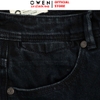 Quần Jean Nam Owen Quần Bò Nam QJR258010 màu xanh đậm dáng suông regular fit chất liệu demin cotton