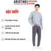 Quần Jogger nam quần rời Aristino APA001BH0 Màu Đen 41; Xám đậm 41