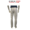 Quần Kaki Nam Owen QKR261000 Xám Nhạt Regular Fit Cotton Spandex