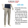 Quần Kaki Nam Owen QKR261000 Xám Nhạt Regular Fit Cotton Spandex