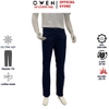 Quần Kaki Nam Owen QKR261004 Xanh Tím Than Regular Fit Cotton Spandex