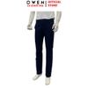 Quần Kaki Nam Owen QKR261004 Xanh Tím Than Regular Fit Cotton Spandex