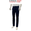 Quần Kaki Nam Owen QKR261004 Xanh Tím Than Regular Fit Cotton Spandex