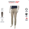 Quần Kaki Nam Owen QKR261006 Be Nhạt Regular Fit Renu