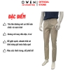 Quần Kaki Nam Owen QKR261006 Be Nhạt Regular Fit Renu