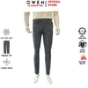 Quần Kaki Nam Owen QKRT263509 – Xám Đậm Regular Fit Cạp Tăng Đơ vải polyester
