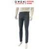Quần Kaki Nam Owen QKRT263509 – Xám Đậm Regular Fit Cạp Tăng Đơ vải polyester