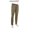 Quần Kaki Nam Owen QKS251273 màu vàng dáng ôm slim fit Chất liệu CVC Spandex