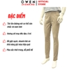 Quần kaki nam Owen QKS256103 màu be đậm dáng ôm slim fit chất liệu Rayon