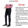 Quần Kaki Nam Owen QKSL231310 (QKSL220497) màu đen dáng ôm slim fit chất liệu cotton mềm mát