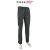 Quần Kaki Nam Owen QKR251271 màu rêu dáng suông ông đứng Regular fit Chất liệu CVC spandex
