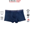Quần Lót Nam Owen QLB242521 Boxer Xanh Tím Than Cotton Spandex