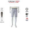 Quần Short Kaki Nam Owen SK261012 Xám Nhạt Slim Fit Cotton Spandex