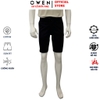 Quần Short Nam Owen SK261015 sóc kaki màu đen dáng ôm slim fit chất liệu cotton spandex