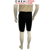 Quần Short Nam Owen SK261015 sóc kaki màu đen dáng ôm slim fit chất liệu cotton spandex