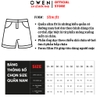 Quần Short Nam Owen SK261015 sóc kaki màu đen dáng ôm slim fit chất liệu cotton spandex