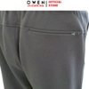 Quần Short Nam Owen SN251284 Sóc nỉ màu xám đậm dáng Sport Life Chất liệu CVC Spandex