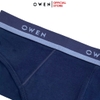 Quần Lót Nam Owen QLR242516 màu xanh tím than kiểu dáng sịp tam giác Chất liệu cotton