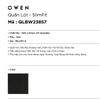 Quần Lót Nam Owen QLBW23857 Màu Đen Phối Đỏ Dáng Sịp Tam Giác Chất Vải Cotton Cao Cấp