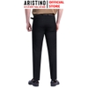 Quần Âu Nam Aristino Quần Tây ATR0050S1 màu đen 28 dáng ôm Slim fit