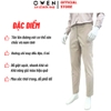 Quần tây Nam Owen QG257109 màu be đậm dáng S-form thể thao chất liệu polyester