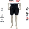 Quần Short Nam Owen SJ263076 sóc Jeans màu đen dáng Straight fit chất liệu denim Cotton