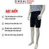 Quần Short Nam Owen SJ263076 sóc Jeans màu đen dáng Straight fit chất liệu denim Cotton