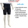 Quần Short Nam Owen SJ263076 sóc Jeans màu đen dáng Straight fit chất liệu denim Cotton
