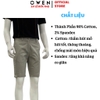 Quần Short Nam Owen SK261014 màu rêu dáng ôm slim fit chất liệu cotton spandex