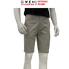 Quần Short Nam Owen SK261014 màu rêu dáng ôm slim fit chất liệu cotton spandex