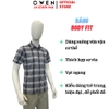 Áo Sơ Mi Nam Tay Ngắn Owen AB260106NT Xám Đậm Body Fit Có Túi