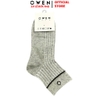 Tất Nam Owen TA242870 Màu Xám Cổ Ngắn Cotton Spandex