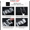 Thắt Lưng Nam Owen BELT256262 dây da này đen sần Mặt Khóa Trượt Tự Động Chất liệu da bò thật
