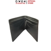 Ví Da Nam Owen VD268700_BL Đen Dáng Ngang Chất Liệu 100% Da Bò Thật