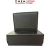 Ví Da Nam Owen VD268703 Màu Đen Dáng Ngang Chất Liệu Da Bò Thật