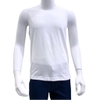 Áo Ba Lỗ Nam Aristino AC23 kiểu sát nách màu trắng trơn chất liệu 100% cotton