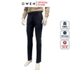 Quần Tây Nam Owen QST231724 Màu navy đậm dáng slim fit cạp tăng đơ Chất liệu TR Spandex