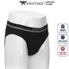 Quần Lót Nam Aristino ABF03607 Kiểu Quần Sịp Tam Giác Chất Liệu Cotton Mềm Mịn Giao Màu Ngẫu Nhiên