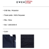 Áo Khoác Jacket Owen JK220728 Màu xanh navy Dáng Regular Fit Vải Polyester