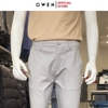 Quần Kaki Nam Owen QKSL231793 màu xám nhạt dáng slim fit chất liệu CVC Spandex
