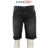 Quần Short Nam Owen SJ231827 màu đen dáng Slim Fit chất liệu cotton