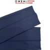 Quần Tây Nam Owen QRT242405 màu xanh tím than trơn dáng suông cạp tăng đơ chất liệu TR spandex