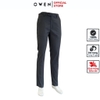 Quần Tây Nam Owen QRT242409 màu xám đậm dáng suông Regular fit cạp tăng đơ chất liệu TR spandex