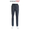 Quần Tây Nam Owen QRT242409 màu xám đậm dáng suông Regular fit cạp tăng đơ chất liệu TR spandex