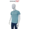 Áo Thun polo Nam Tay Ngắn Có Cổ Owen APV243613 màu xanh mint phối trắng dáng body fit tà bằng xẻ tà chất liệu Function thể thao