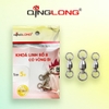 Khóa linh số 8 có vòng bi QingLong