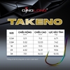 Lưỡi TAKENO - Cầu Vồng Mũi Tam Giác Khe Đôi