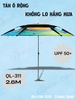 Ô QingLong Sóng Nhiệt Đới 2.6m (311)